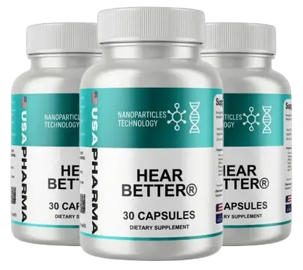 Hear better capsule multi bottle hearing support supplement bundle